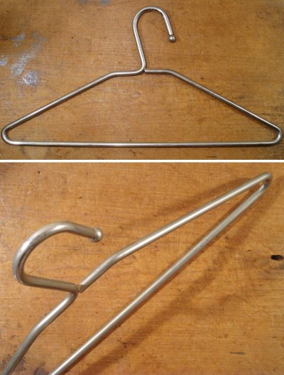 画像1: 1940-50's "Super Heavy Duty" Steel Hanger