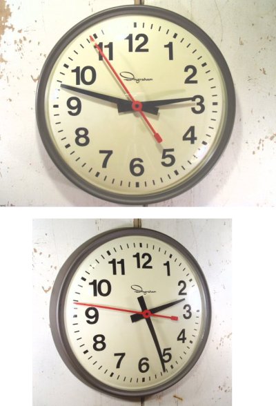 画像1: Vintage "Ingraham" School Clock