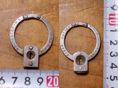 画像2:  "CIGER CUTTER - N.Y." Advertising Key Ring