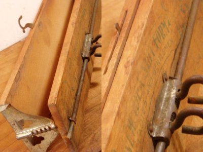 画像3: 1900-10's Wood "Advertising" Trousers Hanger