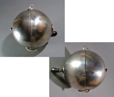 画像1: 1910's "SATURN" Steel Clothes-Line Reel