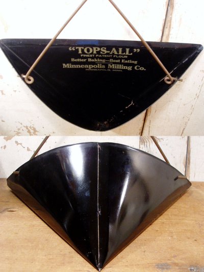 画像3: 1930-40's "Advertising" Black Dust Pan　【Dead-Stock】