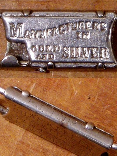 画像1: "CHA'S KELLER＆CO N.Y.C." Advertising Key Ring