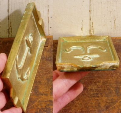 画像2: Vintage Brass "Anchor Ash Tray"