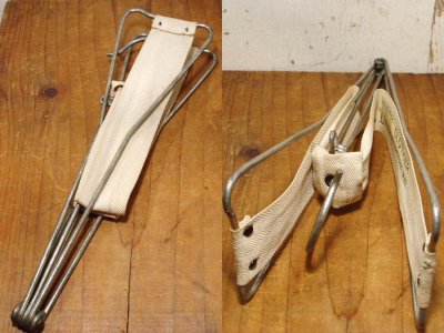 画像3: "Herring Bone" Folding Advertising Hanger 