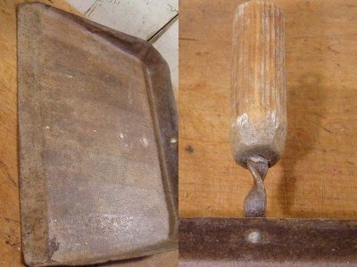 画像2: Around 1900's "SHABBY" Country Dustpan