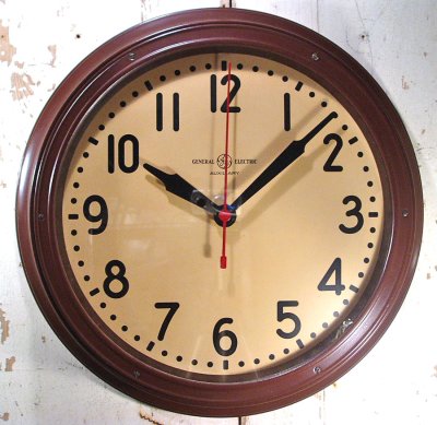 画像1: -General Electric- Office Wall Clock "LARGE" 