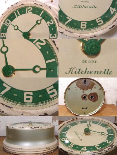 画像2: Shabby "MINI" Kitchen Clock