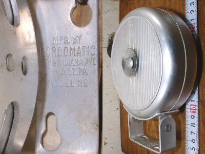 画像2: 1950's "OUT-DOORS" Aluminum Clothes-Line Reel【Dead Stock】