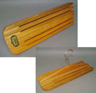 画像2: 1940's "HANDI-VALET" Wood Pants Hanger