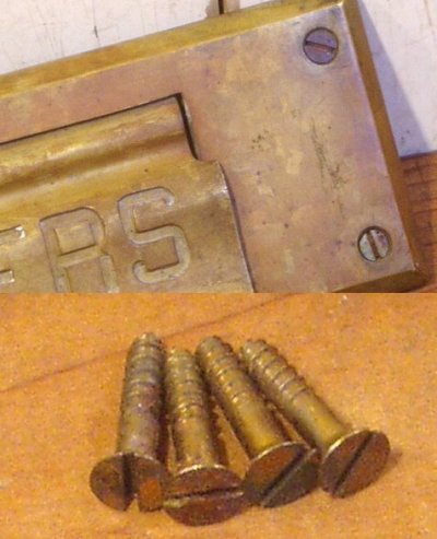 画像2: Antique Brass "Mail Slot"
