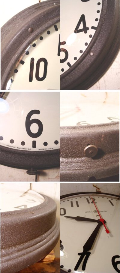 画像3: 40〜50's "G.E" School Wall Clock