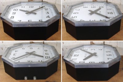 画像3: 1930-40's French "BRILLIE" Octagon Wall Clock