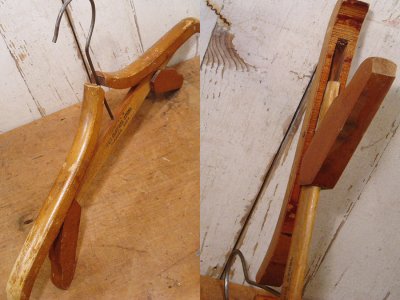 画像3: 1900-20's Wood "Pants＆Trousers" Advertising Hanger