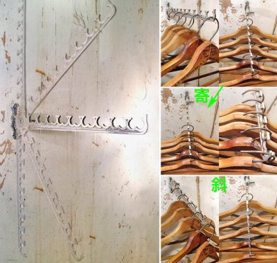 画像1: 1890's "Adjustable" Garment Hanger Rack