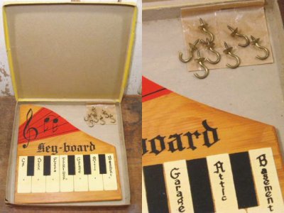 画像1: 【Dead Stock】1940's Wood "Key-Board" 