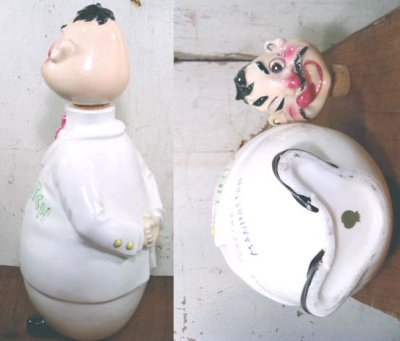 画像2: Vintage Ceramic Character Liquor "DECANTER"