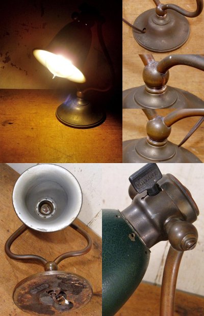 画像3: Early 1900's "BRASS" Desk/Table Lamp