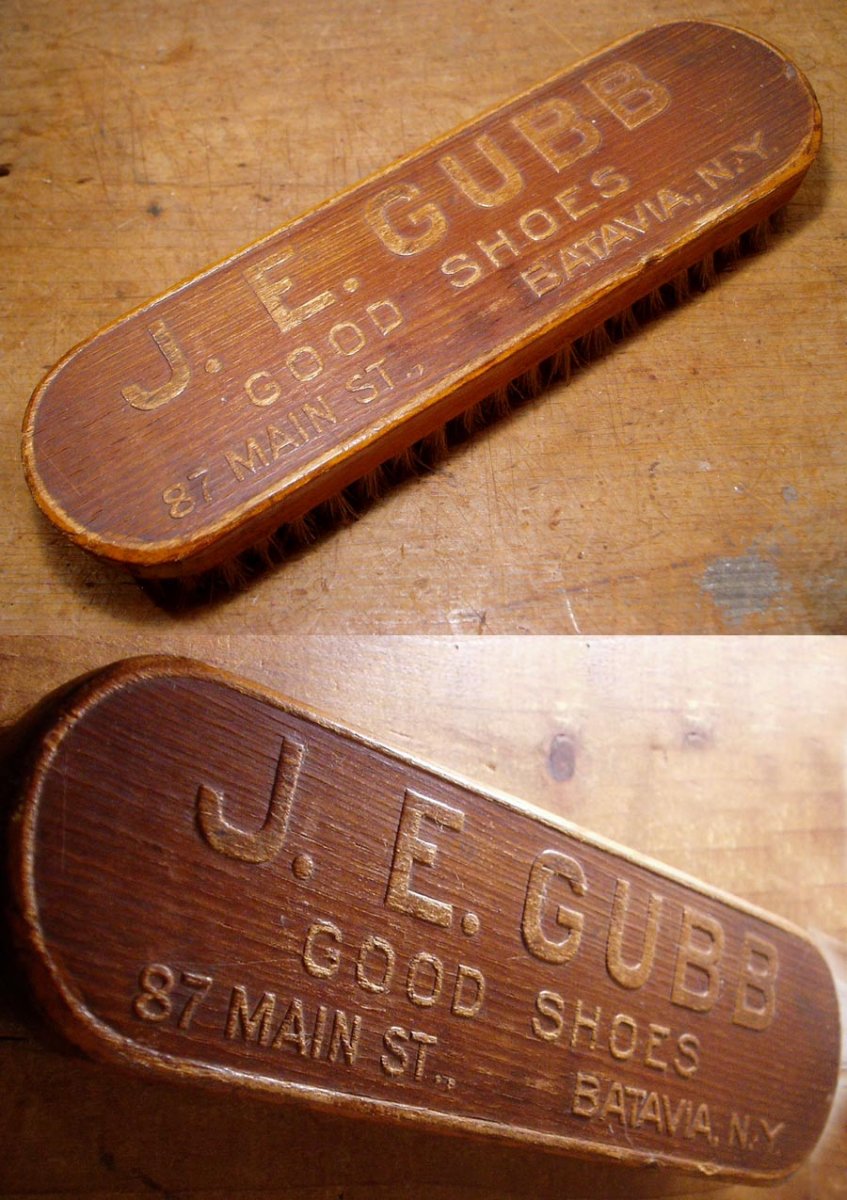 画像1: Early-1900's "Advertising" Shoe Brush (1)