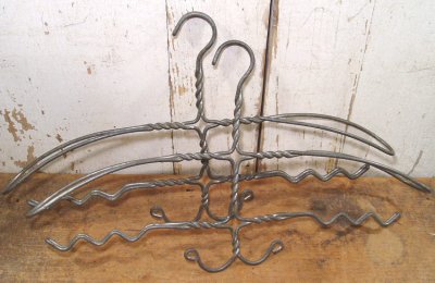 画像3: 1900-20's "Oddball" Twisted Wire Shirts＆Trousers Hanger