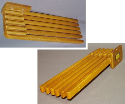 画像1: 1940's Wall-Mount "HANDI-VALET" Wood Pants Hanger