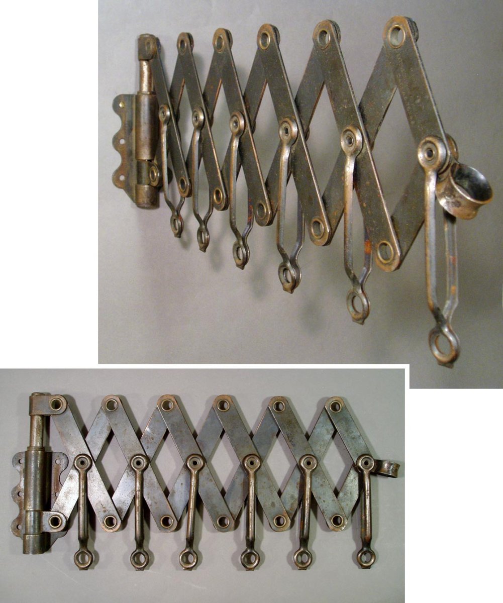 画像1: 1920's "EXTENSION" Steel Garment Hanger Rack (1)