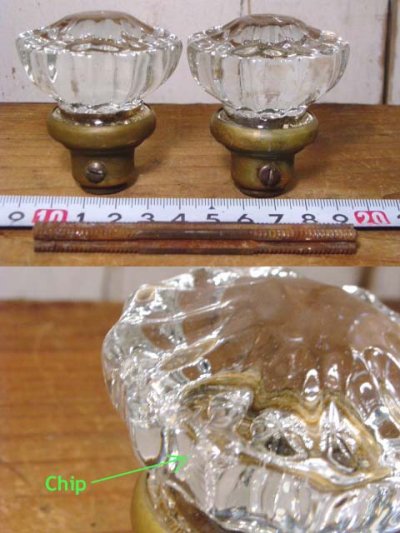 画像1: Antique "Glass" Doorknob