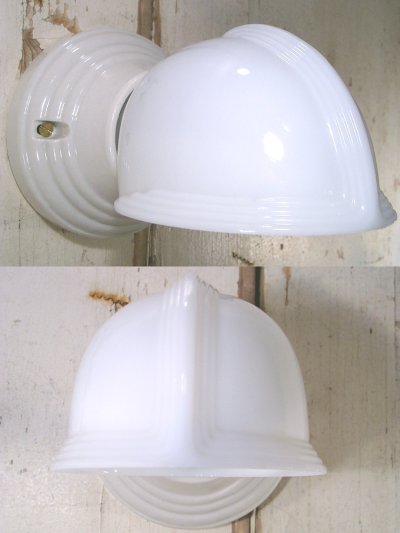 画像2: 1940's  "ART-DECO" Bathroom Lamp 【DEAD-STOCK】