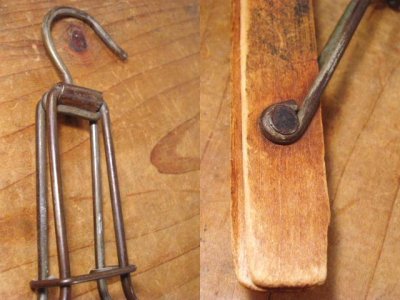 画像1: 1900-20's "Natural Wood"  Pants Hanger