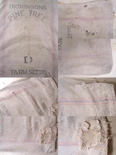 画像2: Farm Seeds "ADVERTISING" Canvas Sack