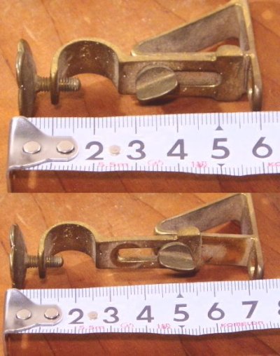 画像3: Germany Made "Brass" Curtain Bracket