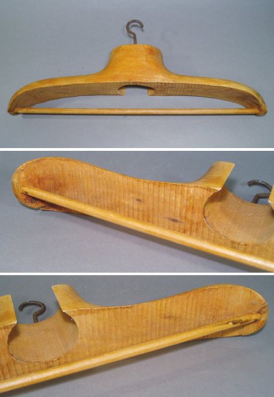 画像2: 1920-30's French Solid Wood Hanger