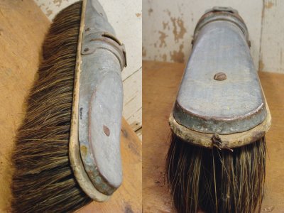画像3: 1930's "N.Y." Wood＆Steel Push-Broom