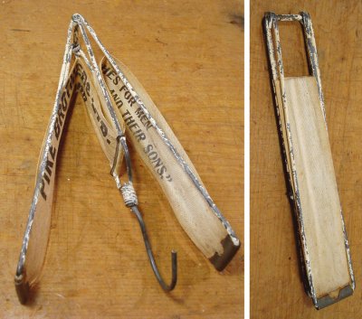 画像3: 1920-30's "Shabby" Advertising Folding Hanger 