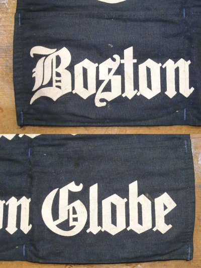 画像2: "Boston Globe" Advertising Cotton Apron