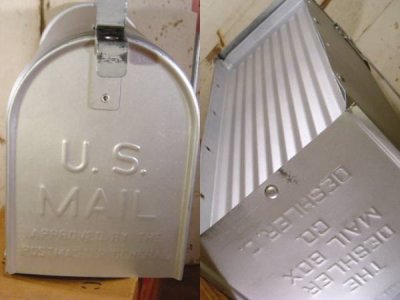 画像2: 1940-50's Steel U.S. MAILBOX【Dead Stock】