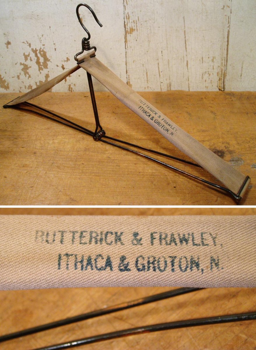画像1: 1920-30's  Advertising Folding Hanger  (1)