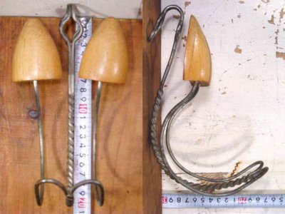 画像3: 1930's Twisted Wire＆Wood "Shoes Hanger" 