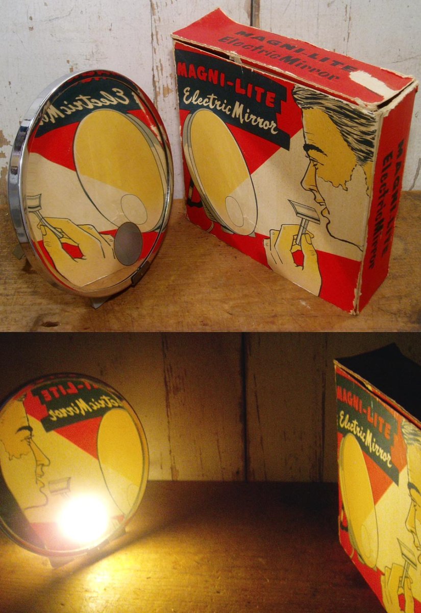 画像1: 1950's "MAGNI- LITE" Electric Mirror (1)