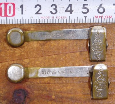 画像2: 1880's "Shirt Cuff" Card Clip