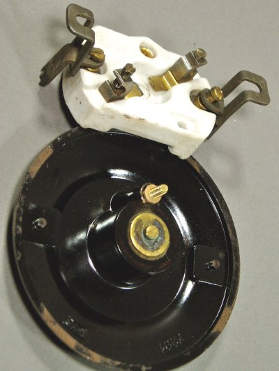 画像1: 1940-50's "GERMANY" Bakelite Bell Switch