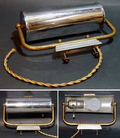 画像2: 1930-40's Art Deco PICTURE/BED Lamp