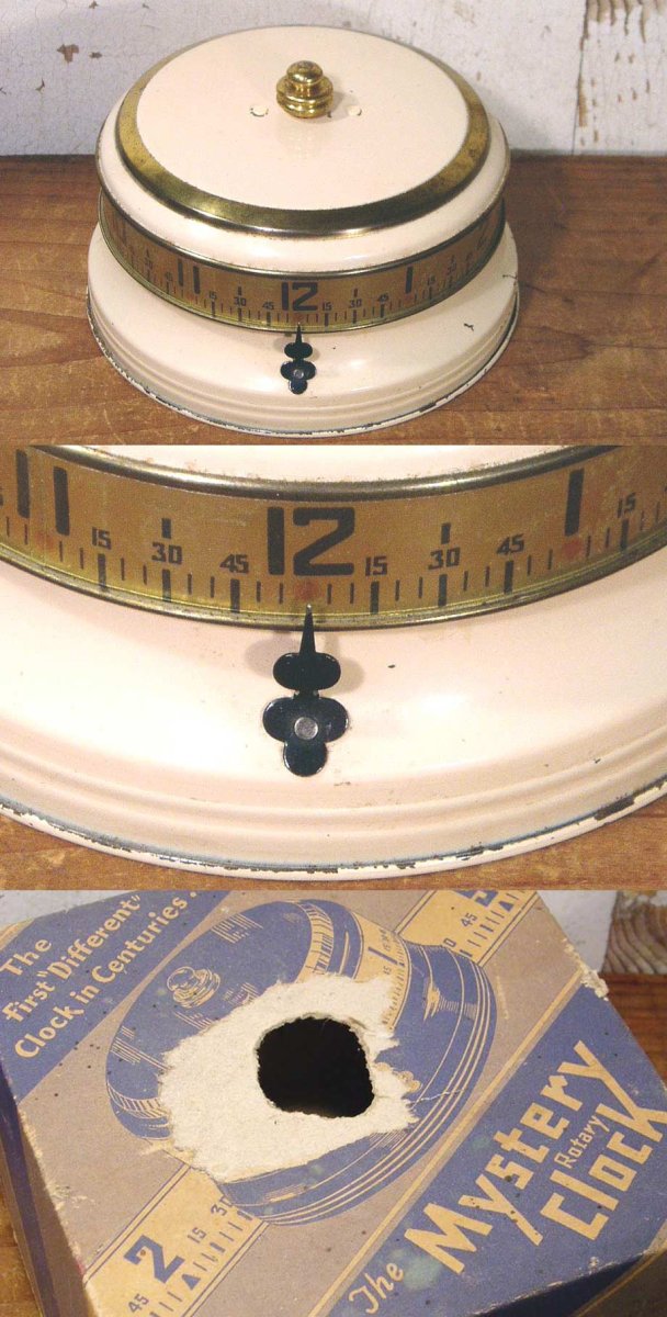 画像1: 1930's Art-Deco "Mystery" Clock (1)