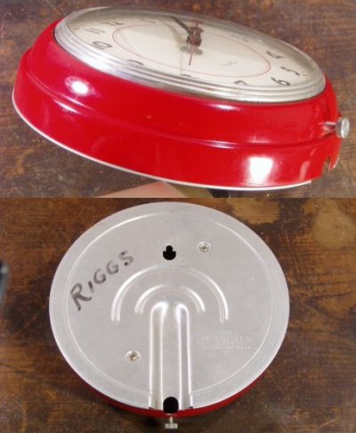 画像2: 50's "West Clox" Kitchen Clock