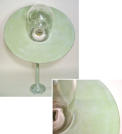 画像2: 1930-50's "Pastel Color"  French Country Swan Neck Light