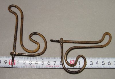 画像2: Twisted Steel Wire Hook 2本set 
