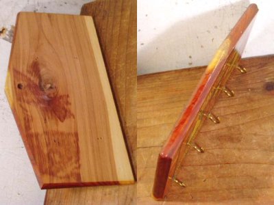 画像2: 【The Ozarks】Wood Key Holder "KEY HOUSE"