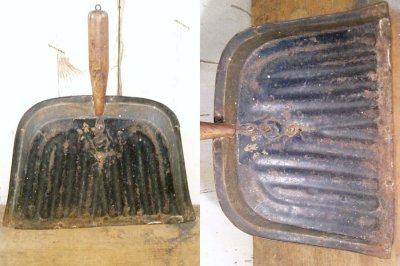 画像2: Around 1900's "SHABBY" Country Dustpan