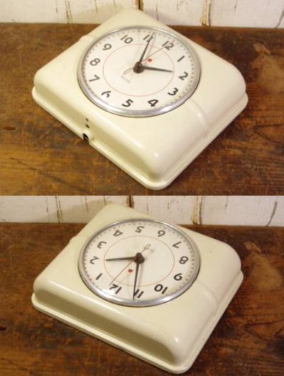 画像2: "WEST CLOX" Antique Kitchen Clock