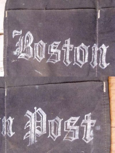 画像2: 1940's "Boston Post" Advertising Cotton Apron